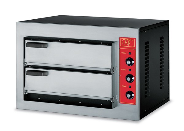 Φούρνος Πίτσας Ηλεκτρικός 2 Πίτσες Ø50 εκ. MINI 3T GGF Ιταλίας